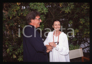 Fotografia d epoca originale 1995 ca LA VERSILIANA Carla FRACCI Peppino DI CAPRI 35mm vintage slide 1 1
