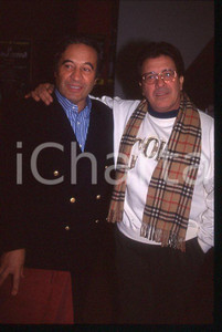 Fotografia d epoca originale 1990 ca ITALIA  MUSICA Fred BONGUSTO Peppino DI CAPRI 35mm vintage slide 1 1