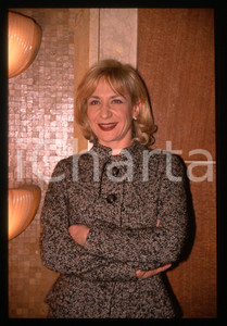Fotografia d epoca originale 1995 ca CINEMA Monica SCATTINI Ritratto dell attrice 35mm VINTAGE SLIDE 8 1