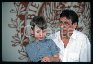 Fotografia d epoca originale 1997 VENEZIA  CINEMA Pavel CUCHRAJ Micha PHILIPCHUK 35mm VINTAGE SLIDE 1 1