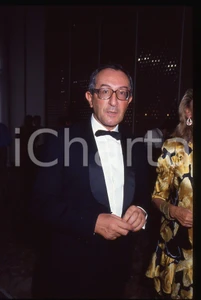 Fotografia d epoca originale 1990 ca COSTUME Salvatore D AGATA Ritratto del giornalista 35mm VINTAGE SLIDE 7 1