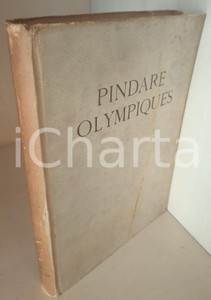Libro, pubblicazione d epoca 1968 Pindare Olympiques  Codex Vaticanus Graecus 1312 Fol. 1  95 Vaticana 1