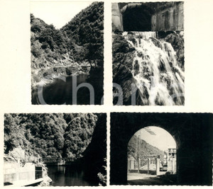 Fotografia d epoca originale Luglio 1957 VALTELLINA PEDESINA SO Diga di Panigai Lotto 4 foto 10x7 cm 1