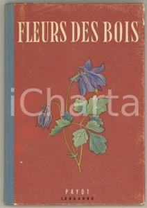 Libro, pubblicazione d epoca 1940 ca Walter RYTZ Fleurs des bois  Petits Atlas de Poche PAYOT 1