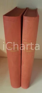 Libro, pubblicazione d epoca 1938 Giulio GERMANUS Sulle orme di Maometto 2 voll. ed. Fratelli Treves 1