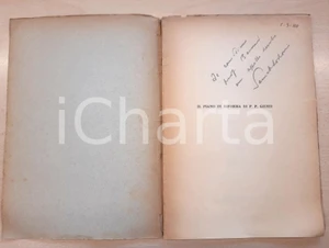 Libro, pubblicazione d epoca 1948 Sergio SAMEK LODOVICI Riforma Giusti Accademia Brera AUTOGRAFO DANNEGGIATO 1