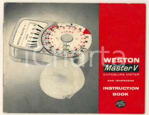 Materiale pubblicitario d’epoca 1967 SANGAMO  WESTON Master V exposure meter  Instruction book 1