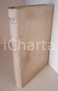 Manoscritto, lettera originale 1937 Luigi GREA Diario personale in scrittura cifrata  CURIOSO 350 pp. 1