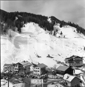 Fotografia d epoca originale 1965 SELVA DI VAL GARDENA Innevata NEGATIVO ORIGINALE 2 1