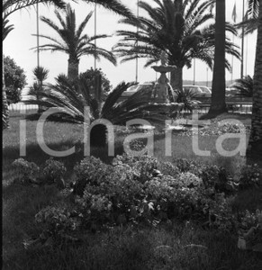 Fotografia d epoca originale 1971 VARAZZE Giardinetti sul lungomare NEGATIVO ORIGINALE 2 1