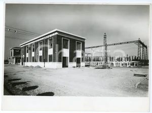 Fotografia d epoca originale 1960 ca PIACENZA Centrale Elettrica Emilia  Foto 23x17 cm 2 1