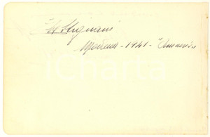 Autografo originale 1941 MODENA Ebe STIGNANI mezzosoprano  Nikita MAGALOFF pianista AUTOGRAFI 1