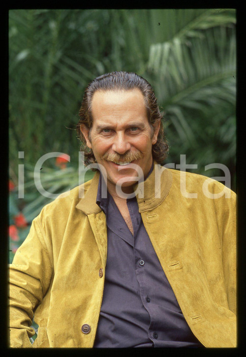 35mm vintage slide*1995ca Presentatore ALBERTO CASTAGNA ritratto (11)