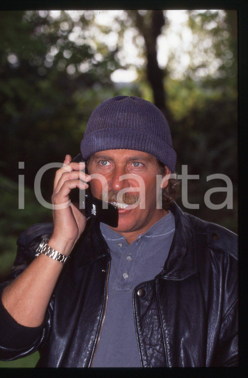 35mm vintage slide*1995ca ALBERTO CASTAGNA presentatore televisivo ritratto (58)