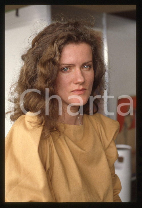 35mm vintage slide* 1986 Cannes Barbara SUKOWA ritratto dell'attrice (23)