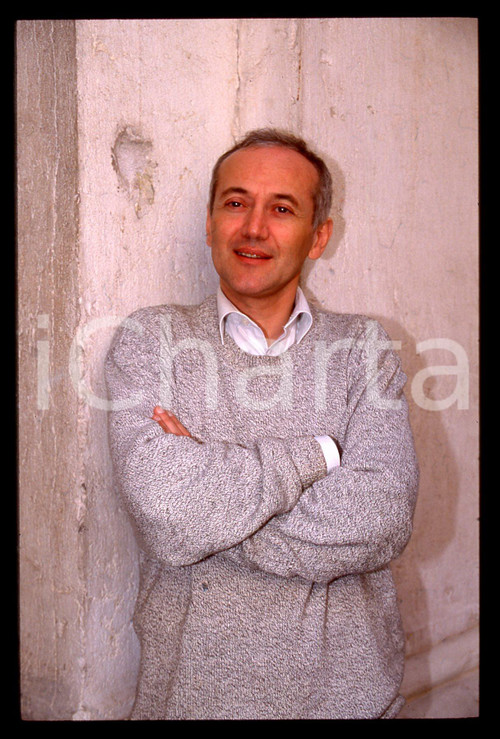 35mm vintage slide* 1990ca Ugo RICCARELLI ritratto dello scrittore (15)