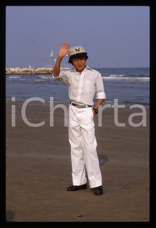 35mm vintage slide* 1985ca CINEMA - Jonathan KE QUAN ritratto dell'attore (6)