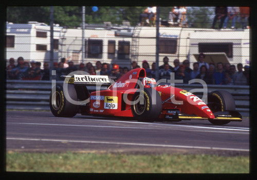 35mm vintage slide* 1995 IMOLA FORMULA 1 Gerhard BERGER su FERRARI 412T2 (8)