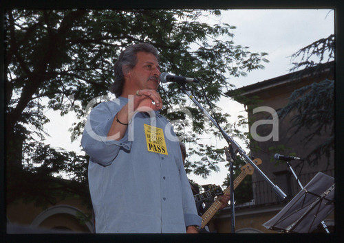 35mm vintage slide* 1997 BRESCIA Pete BEST ritratto primo batterista BEATLES (4)
