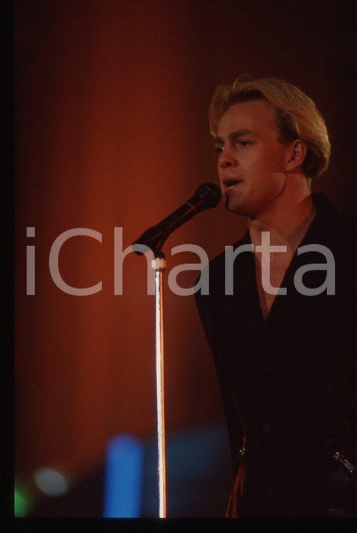 35mm vintage slide* 1990ca MUSICA - Jason DONOVAN  in concerto (11)