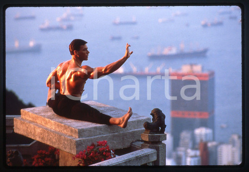 35mm vintage slide*1988 BLOODSPORT - Jean-Claude VAN DAMME in una scena del film