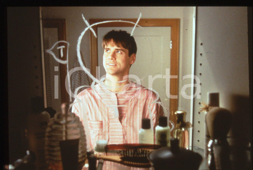 35mm vintage slide* 1998 Film THE TRUMAN SHOW - Jim CARREY in una scena (2)