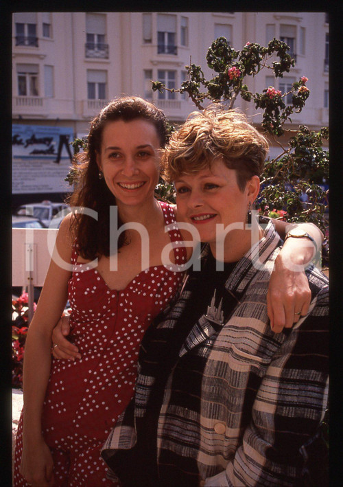 35mm vintage slide* 1989 Festival di CANNES Karen COLSTON e Genevieve LEMON (5)