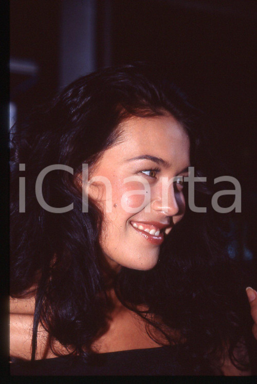 35mm vintage slide* 2000 MILANO - Megan GALE ritratto della modella (24)
