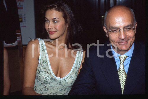 35mm vintage slide* 2000 MILANO - Megan GALE e Gabriele ALBERTINI (20)