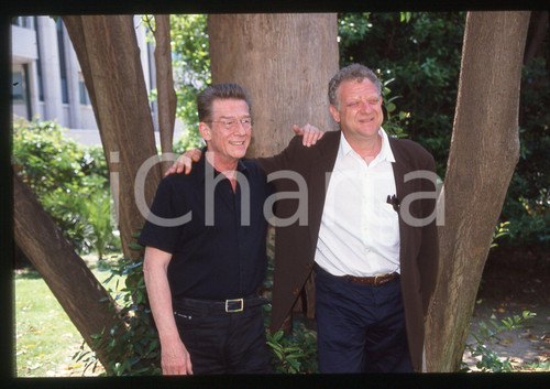 35mm vintage slide* 1998 Festival di CANNES - John HURT e Jeremy THOMAS