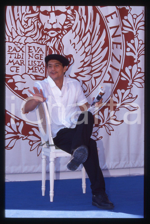 35mm vintage slide* 1997 VENEZIA - Said TAGHMAOUI alla Mostra del CINEMA (6)