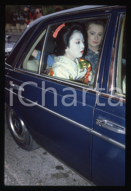 35mm vintage slide* 1984 FESTIVAL di SANREMO Boy GEORGE e MIKO paparazzati (4)