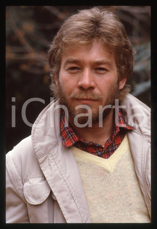35mm vintage slide* 1985ca ITALIA CINEMA Christian FREMONT Ritratto attore (3)