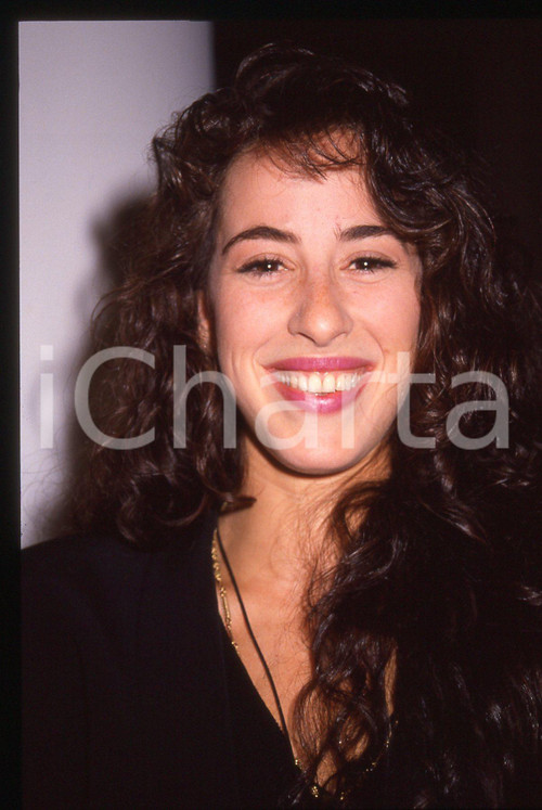 35mm vintage slide* 1989 Festival VENEZIA Maggie WHEELER Ritratto attrice *3