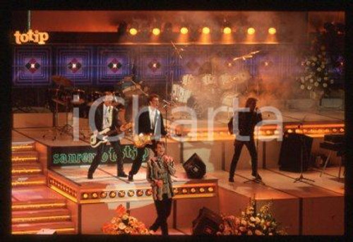 SPANDAU BALLET - SANREMO English new wave band 1986 * 35 mm vintage slide 60