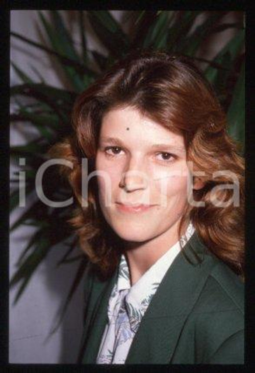 Laura BENSON - CINEMA English actress Portrait 1989 ca * 35mm vintage slide 11