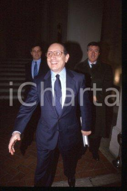 Ernesto SCHIANO IRITECNA ITALY Managing director 1991 ca * 35 mm vintage slide 4