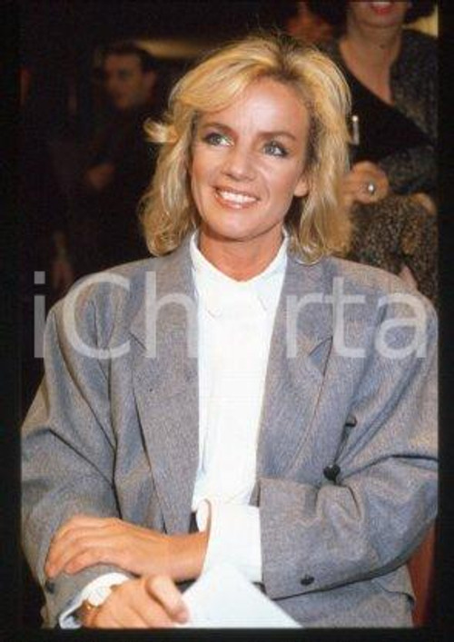 Jil SANDER - FASHION Portrait of a German stylist 1988 ca * 35mm vintage slide 1