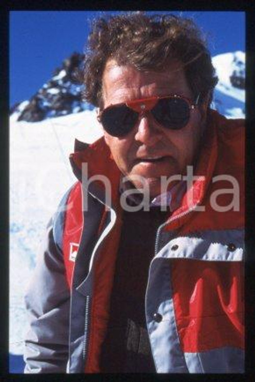 Marc GIRARDELLI - SPORT Alpine ski racer Costume 1989 ca * 35 mm vintage slide 7