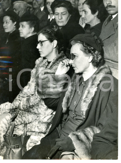 1951 COMO Caso BELLENTANI - Silvia OBREKAR madre di Alida VALLI *Foto 18x24 cm