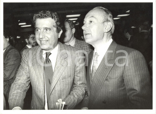 1990 ca MILANO COSTUME Carlo DE BENEDETTI ed Ettore FUMAGALLI *Foto 24x18 cm
