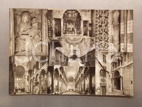 1960 ca GENOVA Cattedrale SAN LORENZO *Bozzetto preparatorio per cartolina 41x28