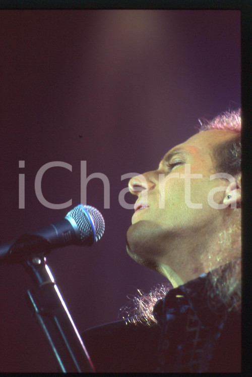 35mm vintage slide* 1995ca - Ritratto di Michael BOLTON in concerto (22)