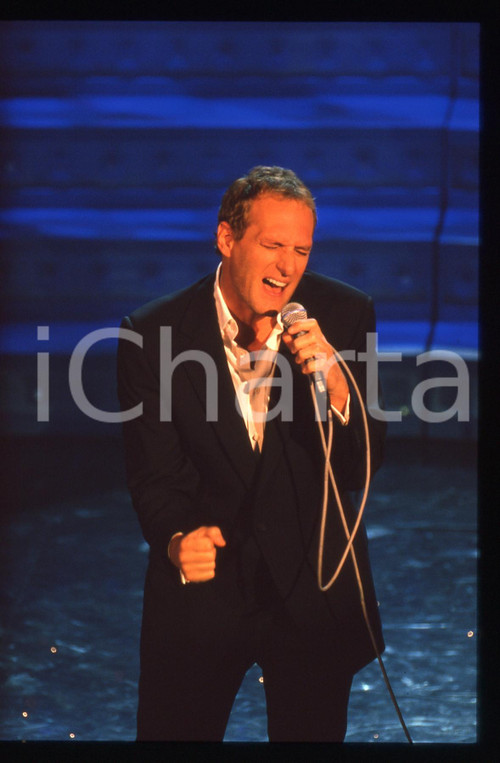 35mm vintage slide* 2000ca -Michael BOLTON durante un'esibizione (18)