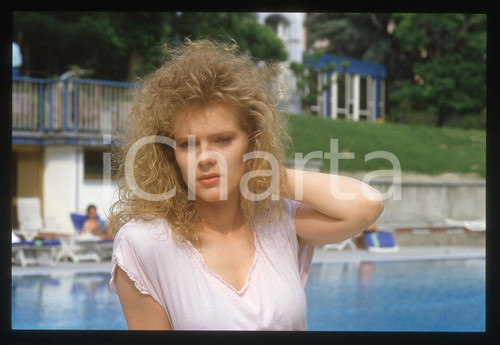 35mm vintage slide* 1990ca - ritratto di Lena BIOLCATI (2)