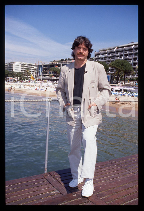 35mm vintage slide* 1991 CANNES FESTIVAL DEL CINEMA Tevfik BASER Ritratto (9)