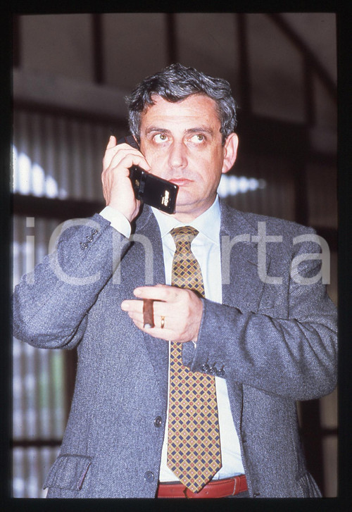 35mm vintage slide* 1991 ITALIA Paolo DEL MESE deputato DEMOCRAZIA CRISTIANA 3
