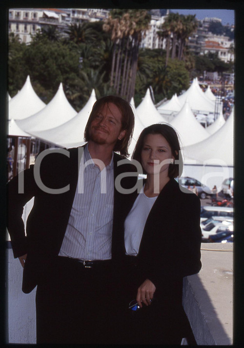35mm vintage slide* 1993 CANNES Bridget FONDA Eric STOLTZ  Festival del Cinema 4