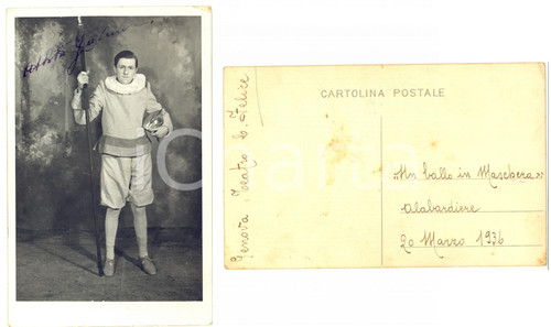 1936 GENOVA Teatro "Carlo Felice" - "Un ballo in maschera" - Alabardiere *Foto