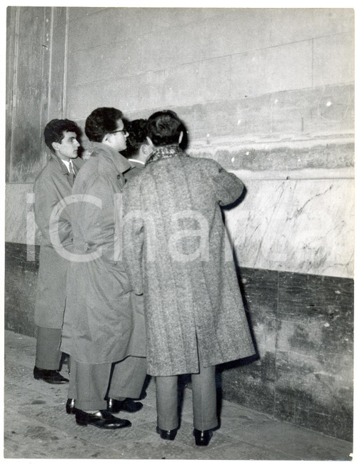 1955 BORDIGHERA Omicidio Salvatore TIMPANO - Ragazzi sul luogo del delitto